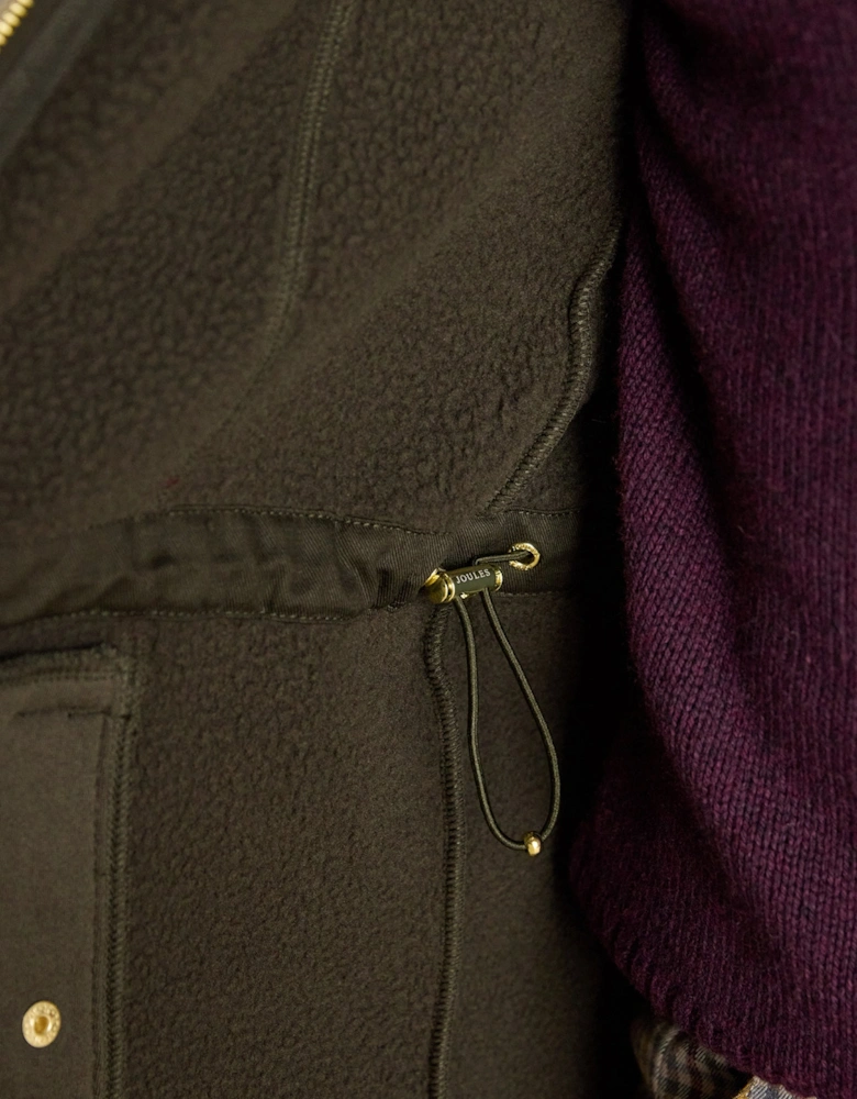 HERITAGE LONGLINE Womens Gilets Green