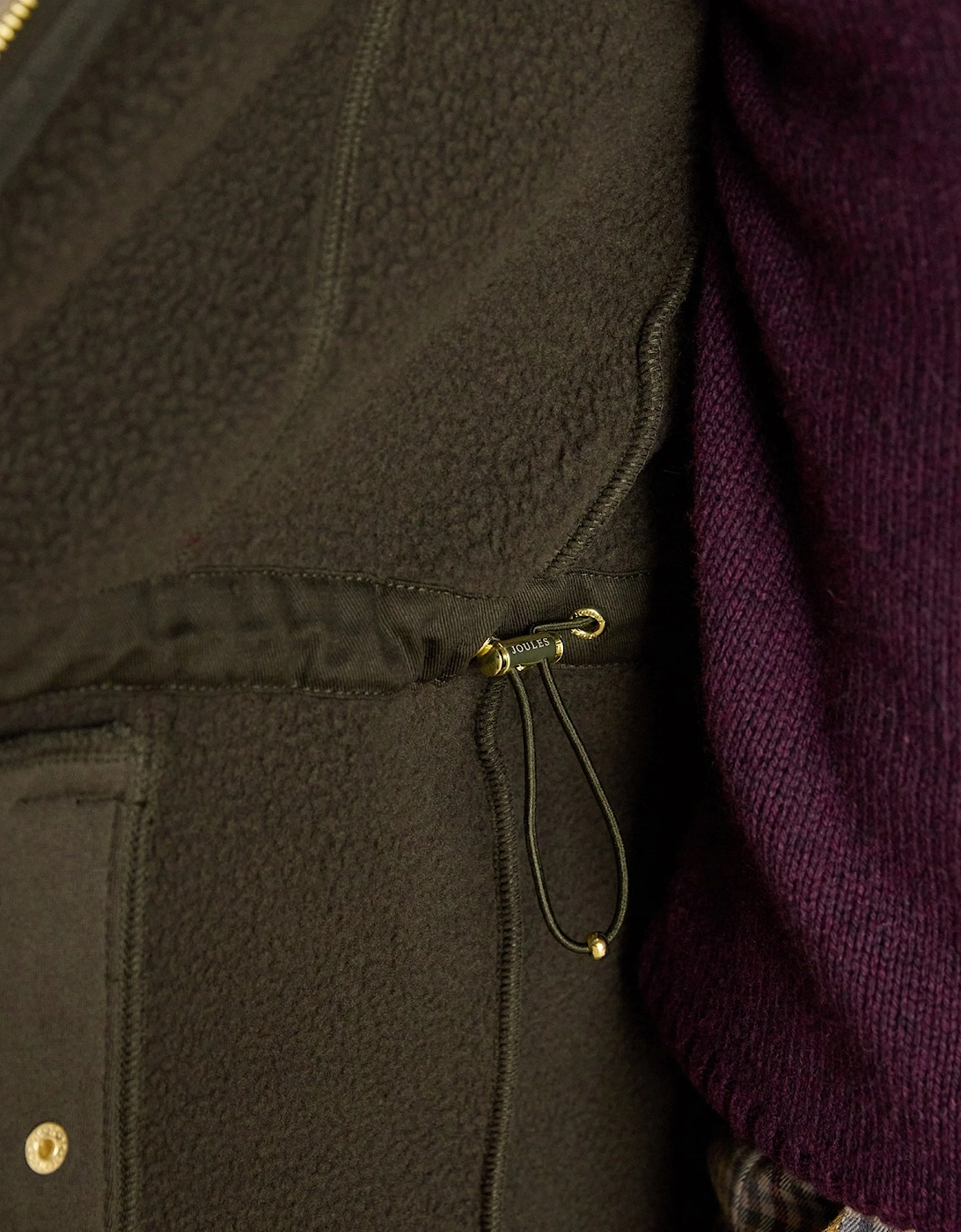 HERITAGE LONGLINE Womens Gilets Green