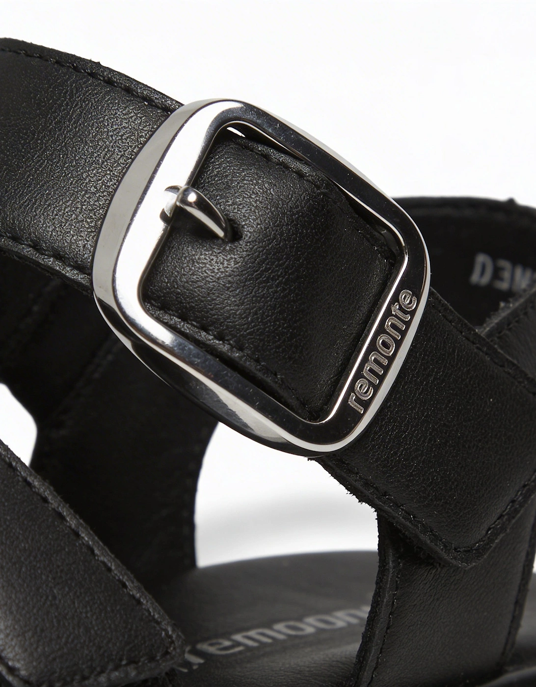 D3N50 Womens Ankle Strap Sandals Black