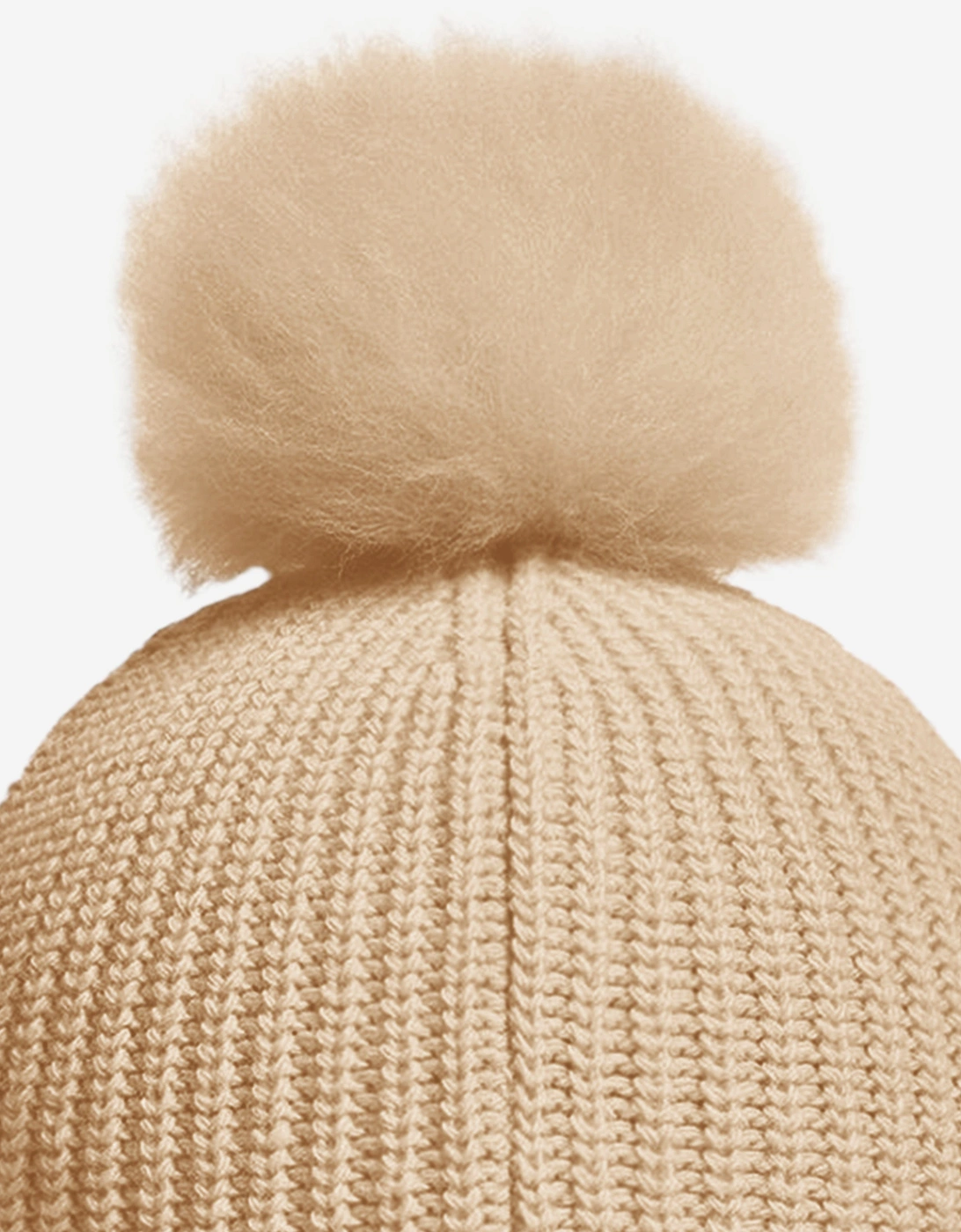 Enfant Girls Knitted Pom Pom Hat in Pink