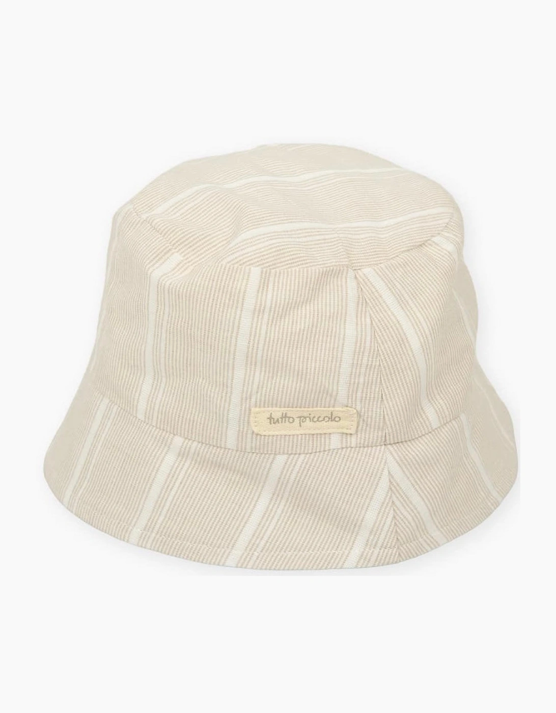 Boys Neutral Stripe Sun Hat