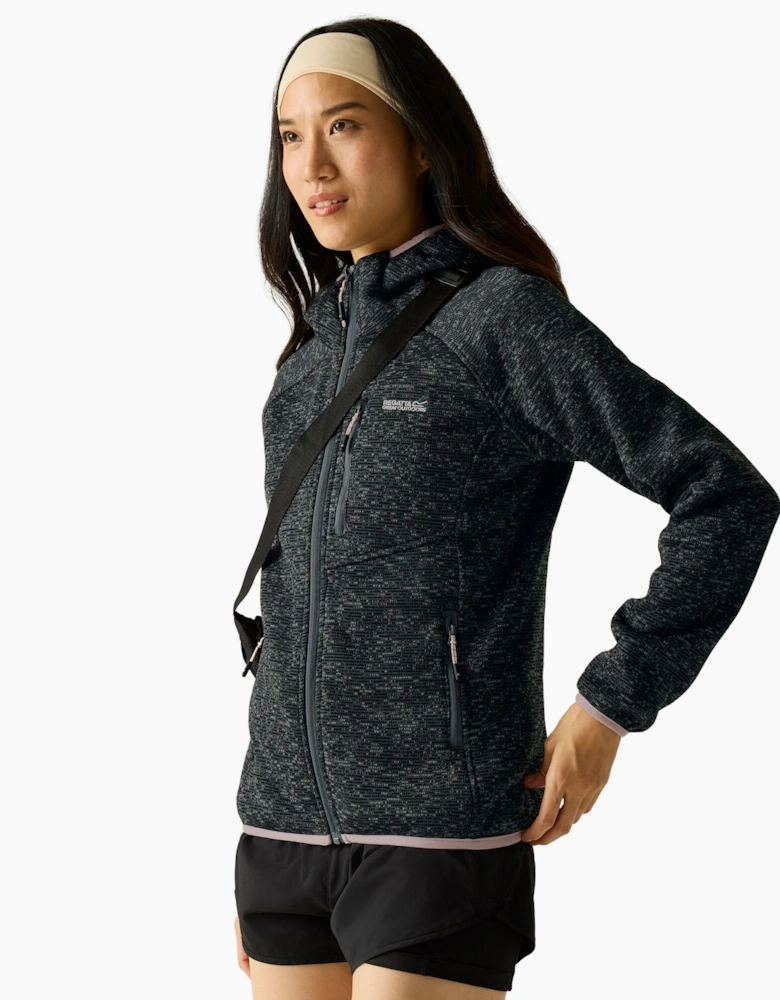 Regatta Womens/Ladies Newhill Hooded Fleece Jacket