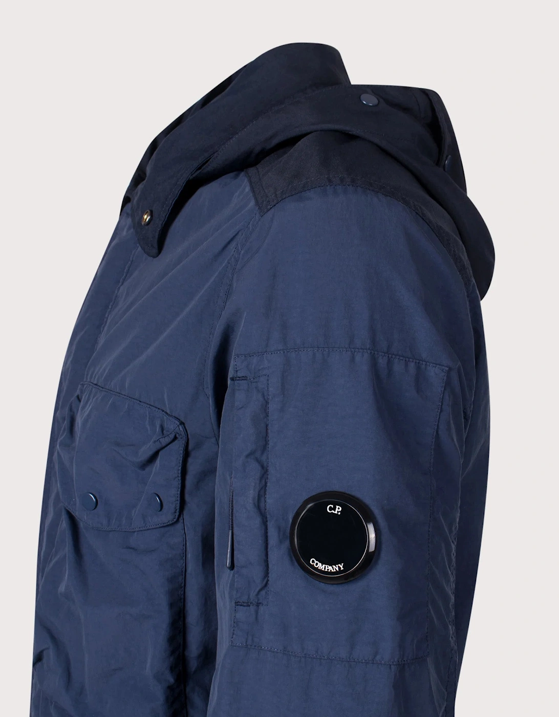 Flatt Nylon Mixed Goggle Overshirt