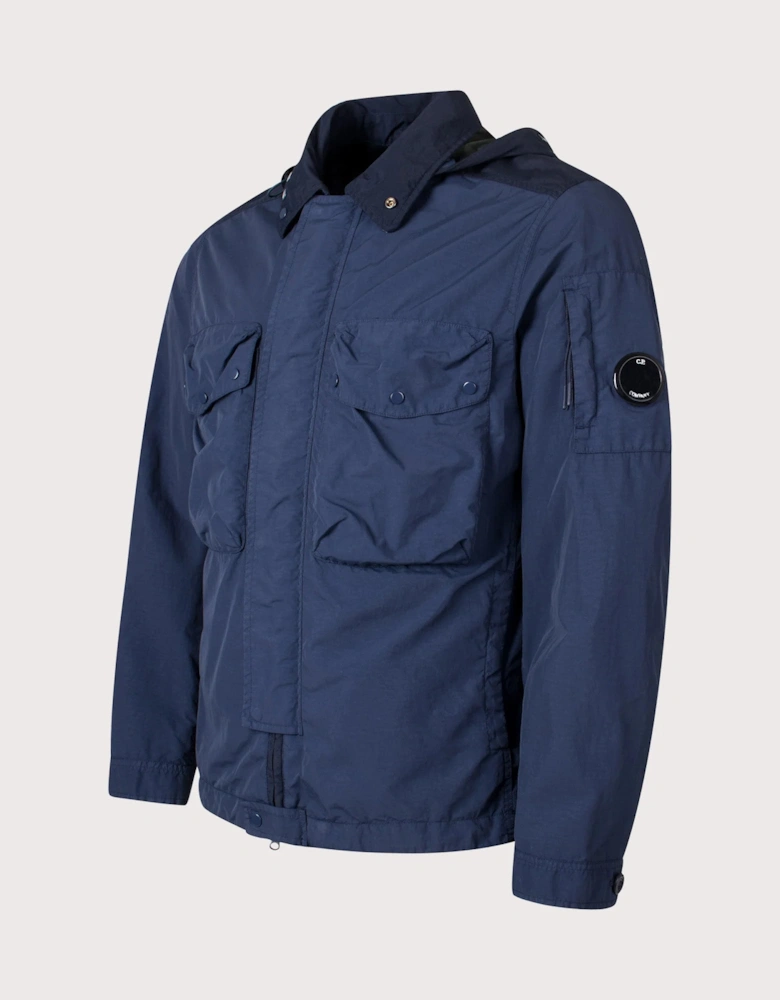Flatt Nylon Mixed Goggle Overshirt