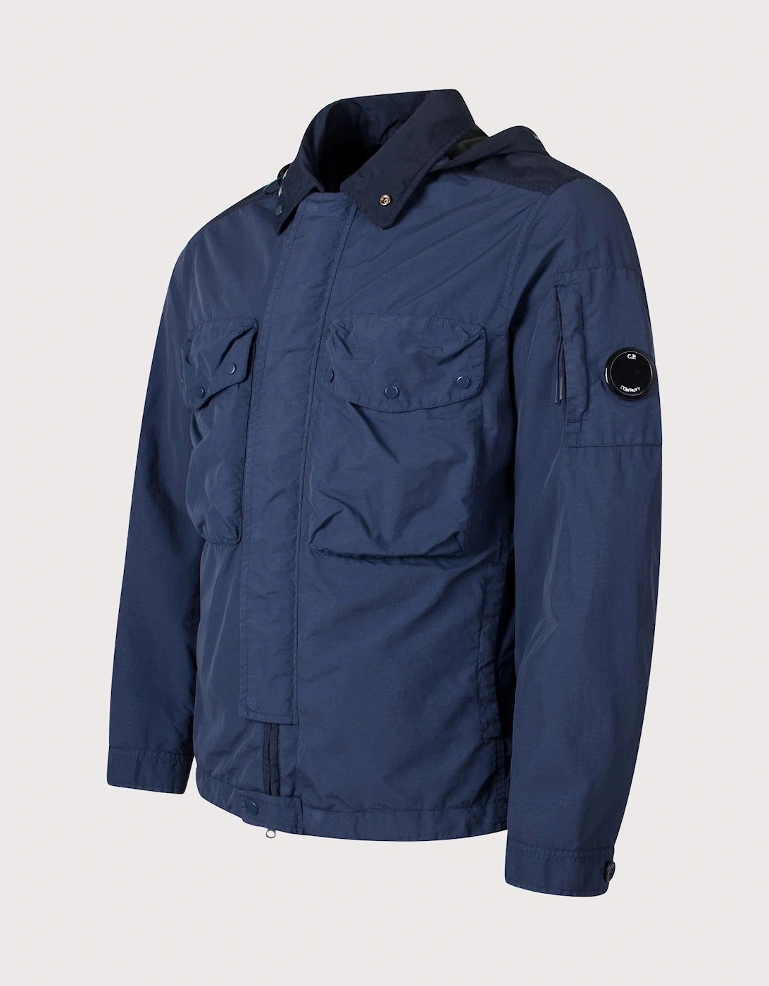 Flatt Nylon Mixed Goggle Overshirt, 9 of 8