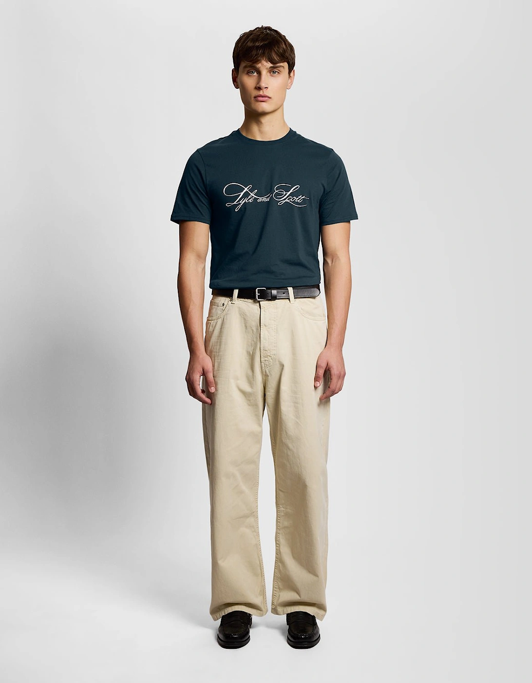 Superfine Cotton Graphic Logo T-Shirt