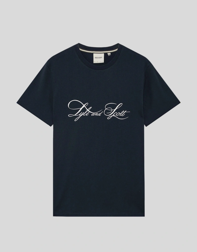 Superfine Cotton Graphic Logo T-Shirt