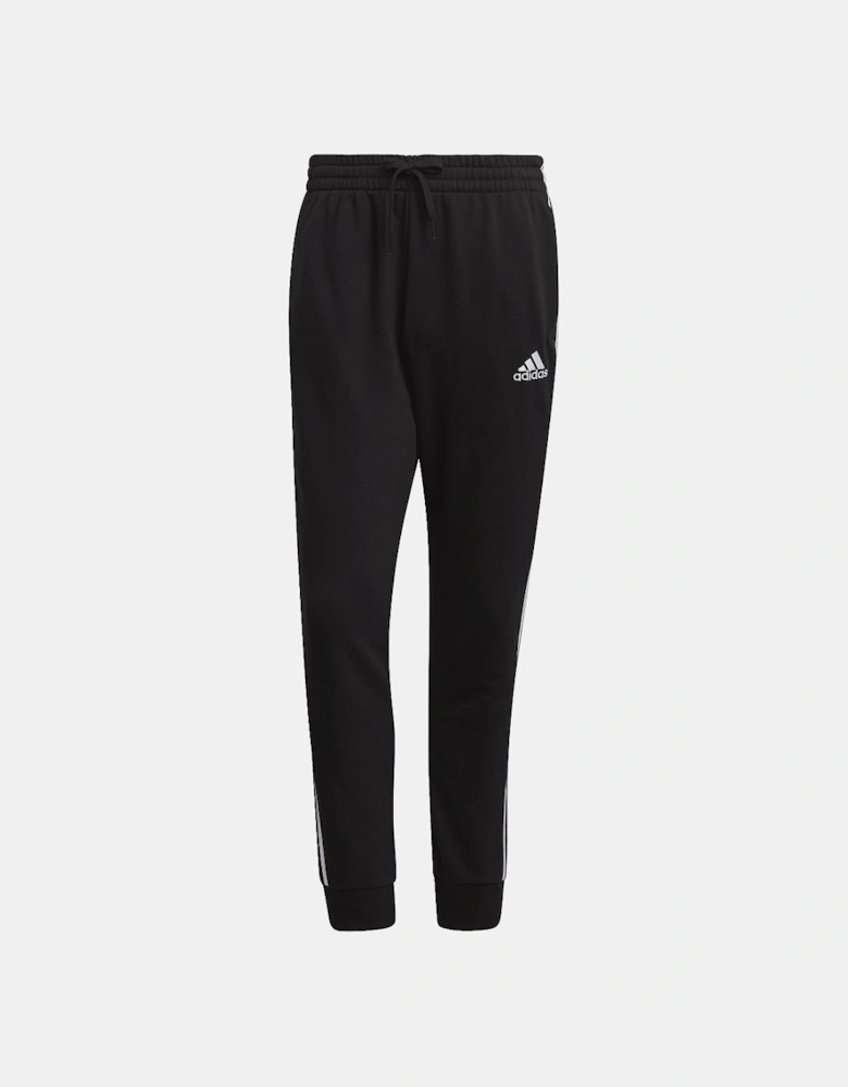 Essentials French Terry Tapered Cuff 3-Stripes Joggers