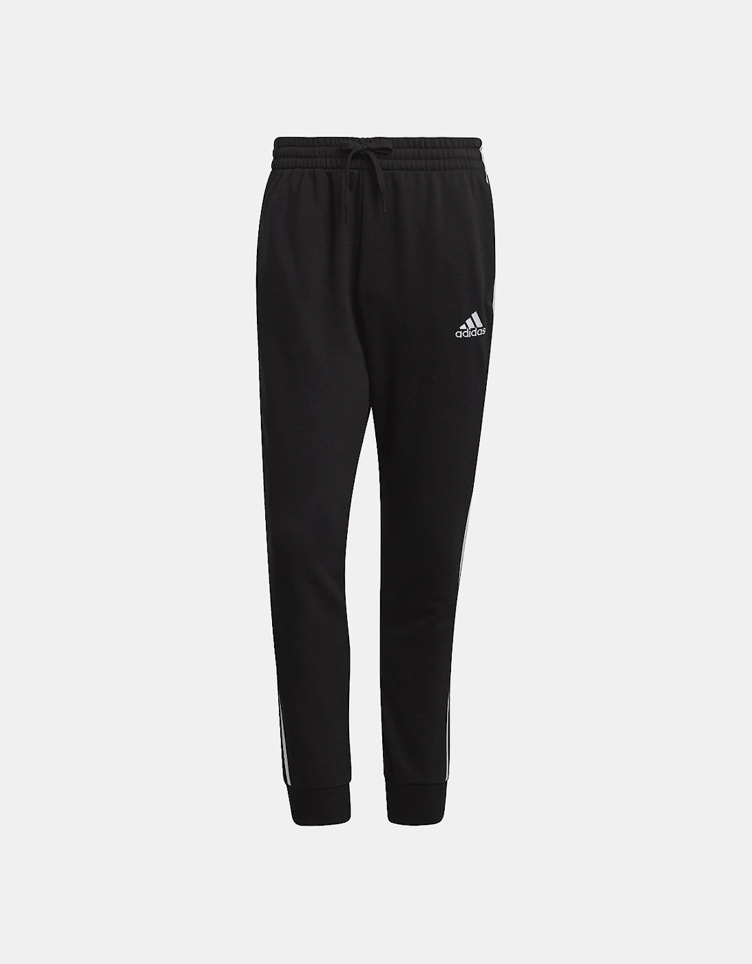Essentials French Terry Tapered Cuff 3-Stripes Joggers, 3 of 2