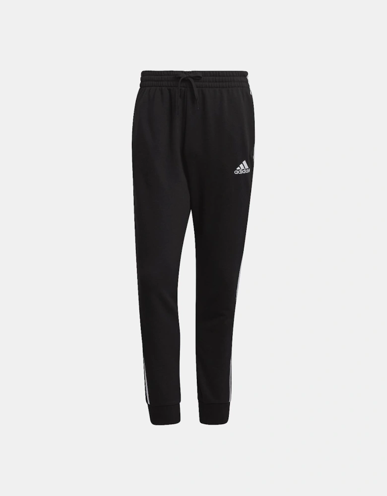 Essentials French Terry Tapered Cuff 3-Stripes Joggers