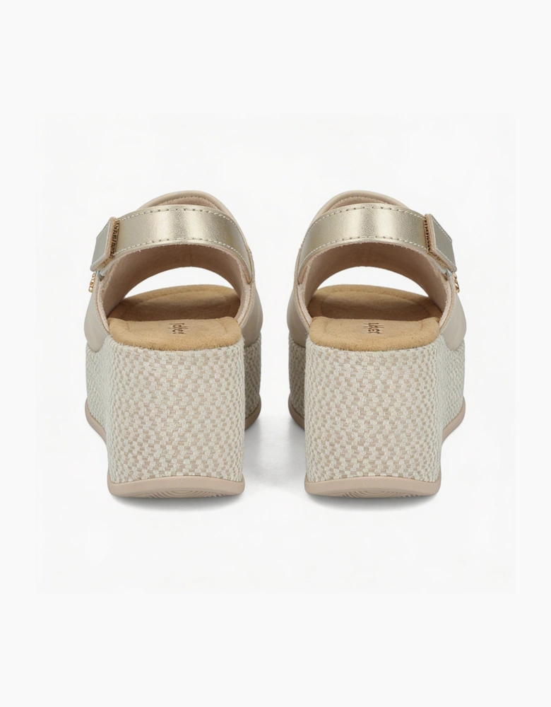 69460 Womens Slingback Sandals Navy Multi