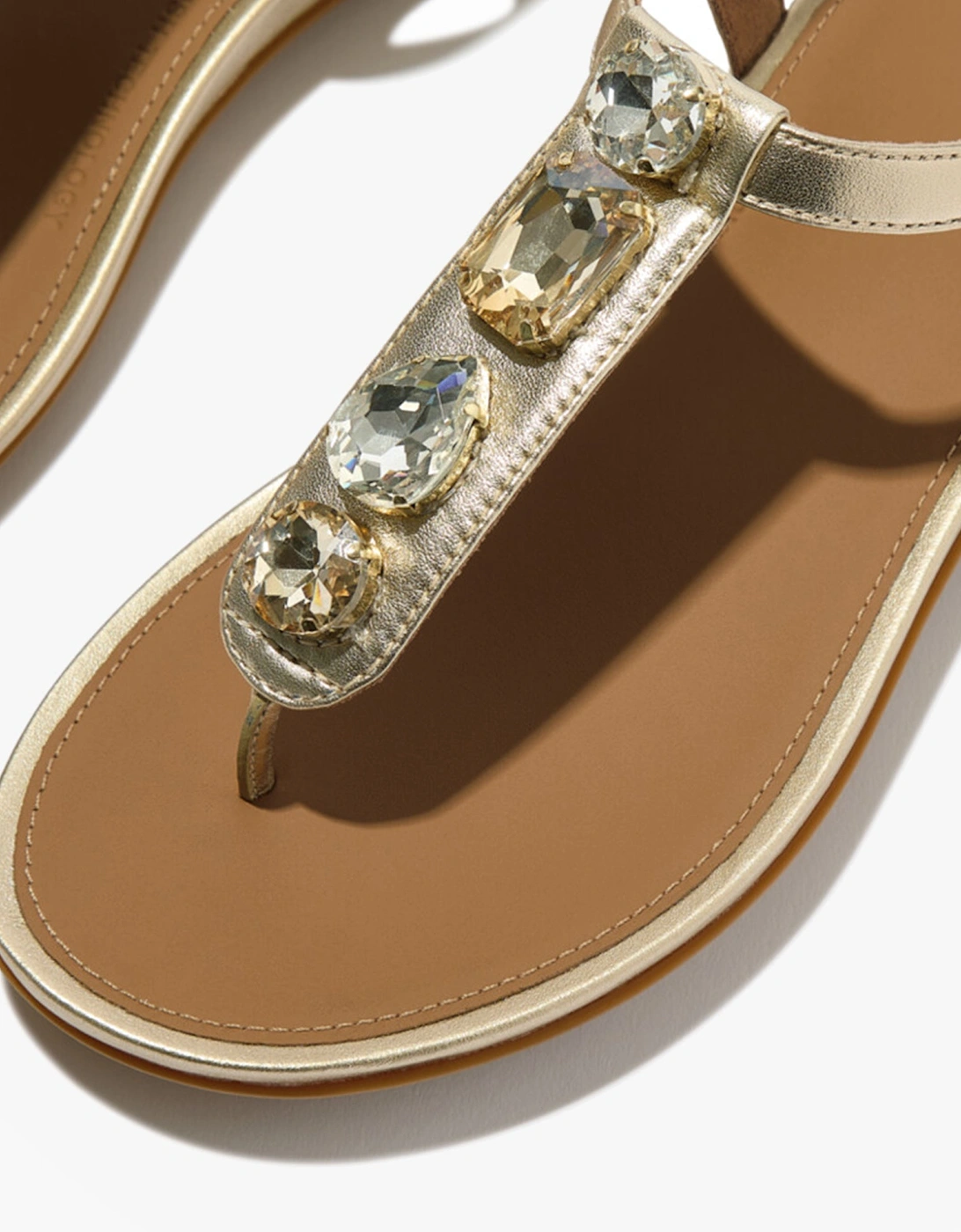 GRACIE ULTRA Womens Ankle Strap Sandals Platino