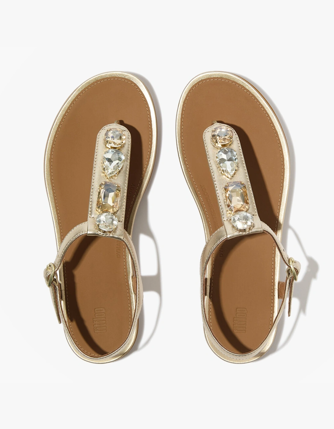 GRACIE ULTRA Womens Ankle Strap Sandals Platino