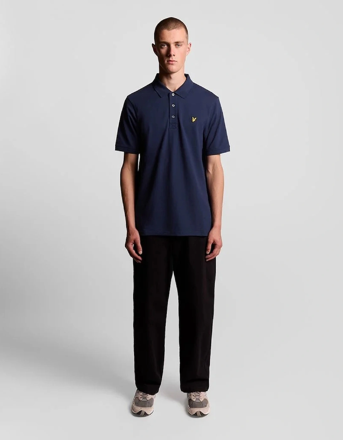 Lyle & Scott Cotton Polo Shirt - Navy