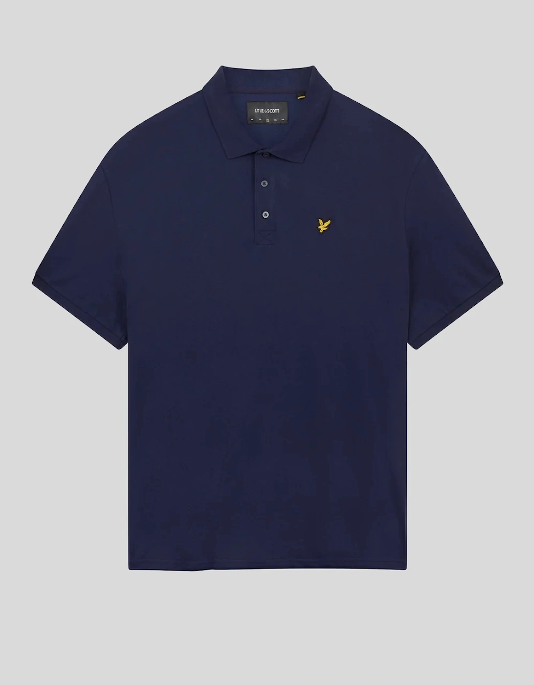 Lyle And Scott Men's Navy Lyle & Scott Cotton Polo Shirt  38 Medium