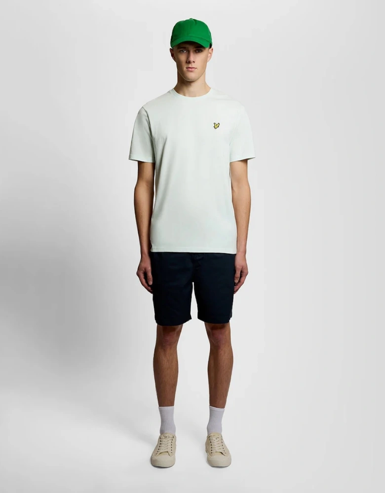 Lyle & Scott Cotton Crew Neck T-Shirt - Blue Ice