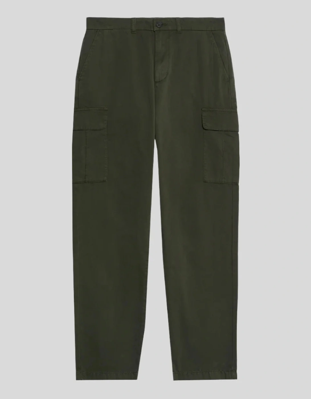 Lyle & Scott Regular Fit Cargo Pocket Trousers - Olive