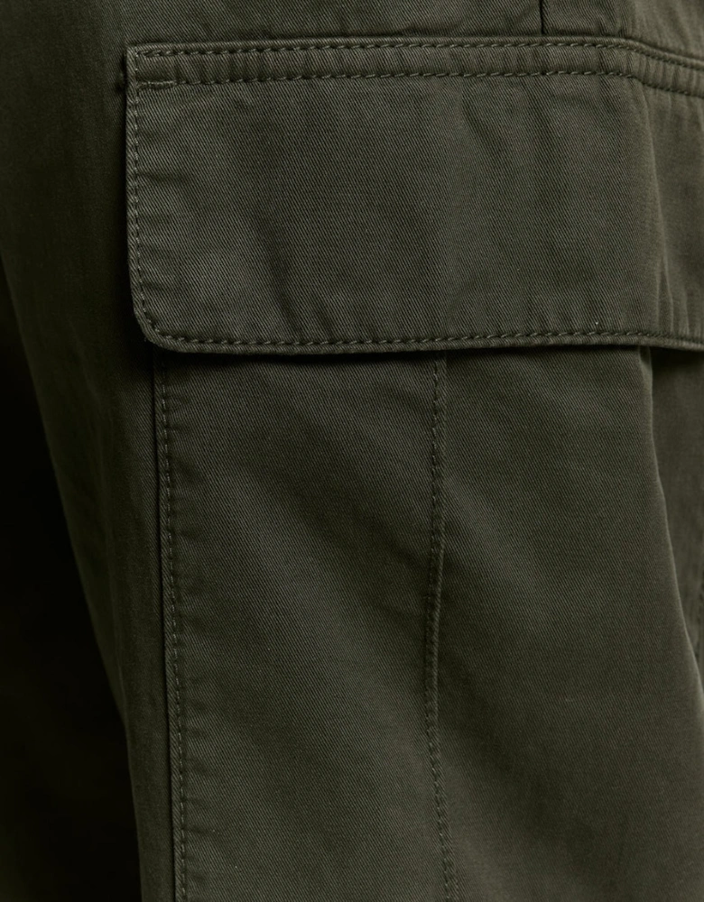 Lyle & Scott Regular Fit Cargo Pocket Trousers - Olive