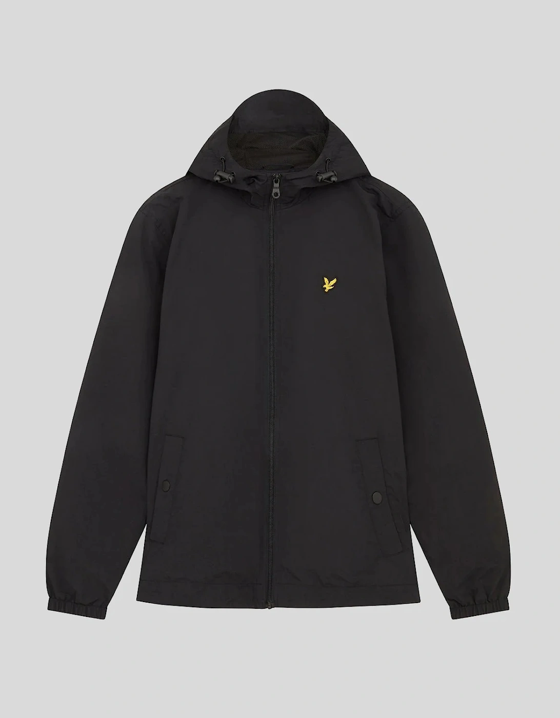 Lyle & Scott Water Resistant Hooded Jacket - Jet Black, 2 of 1