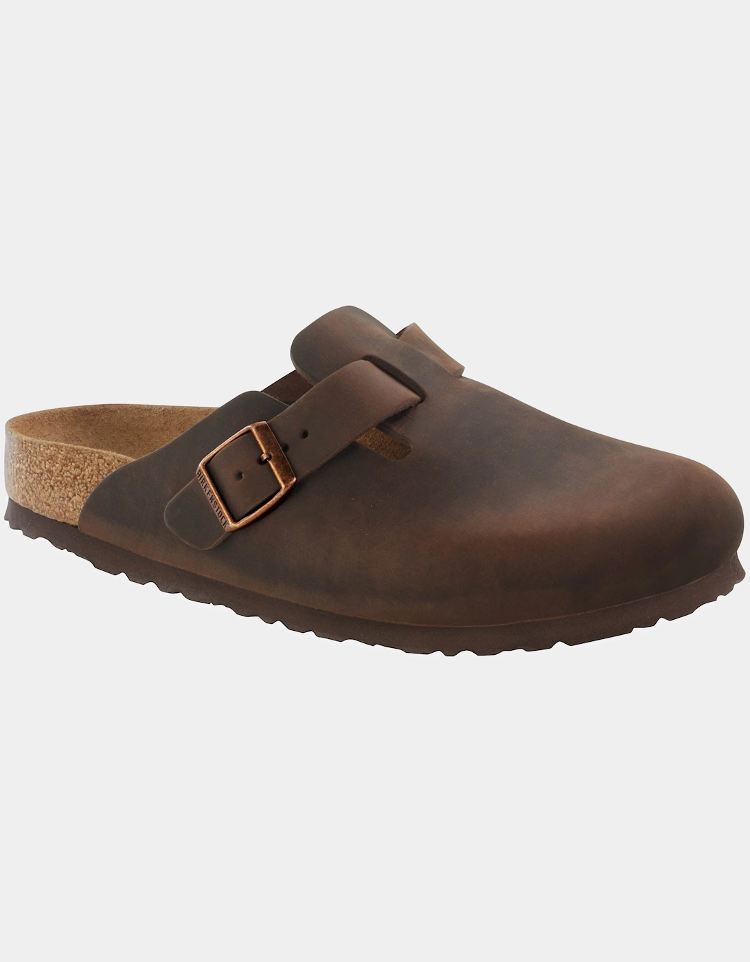 Birkenstock Boston Women's Brown Soft Footbed Oiled Leather Unisex Clogs - Habana  7.5 Size Uk7.5 Eu41 Regular