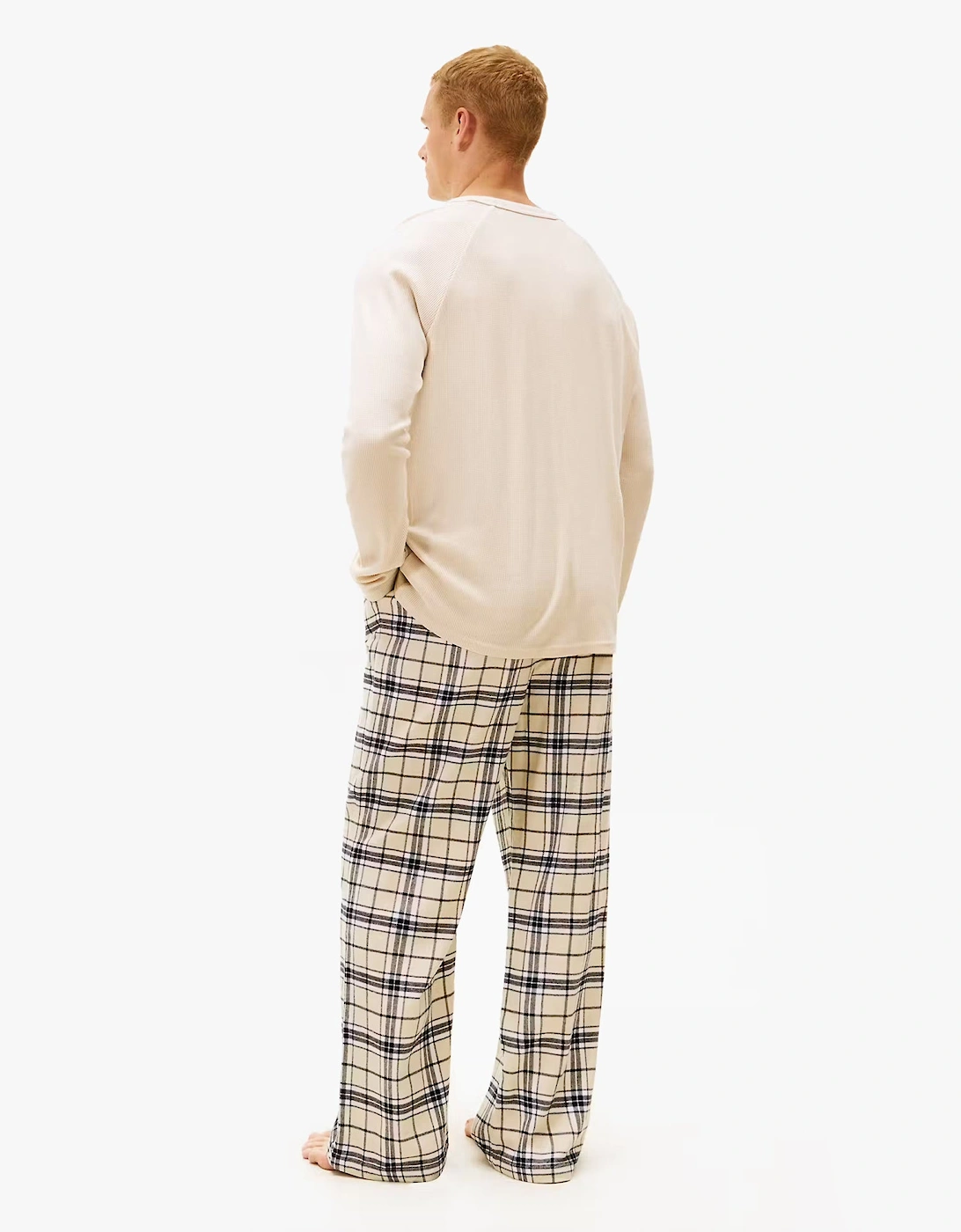Tommy Hilfiger WAFFLE & PJ Mens Set Multicoloured