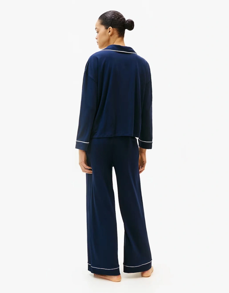 Tommy Hilfiger SHIRT PANTS SET Womens Set Dark Night Navy