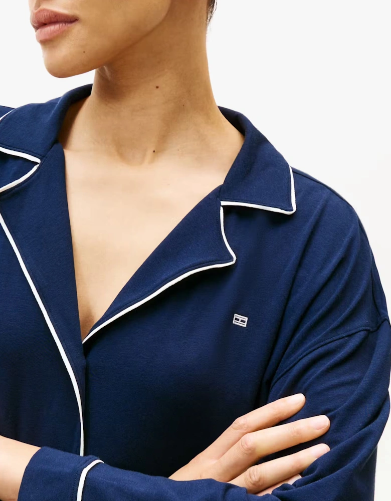 Tommy Hilfiger SHIRT PANTS SET Womens Set Dark Night Navy