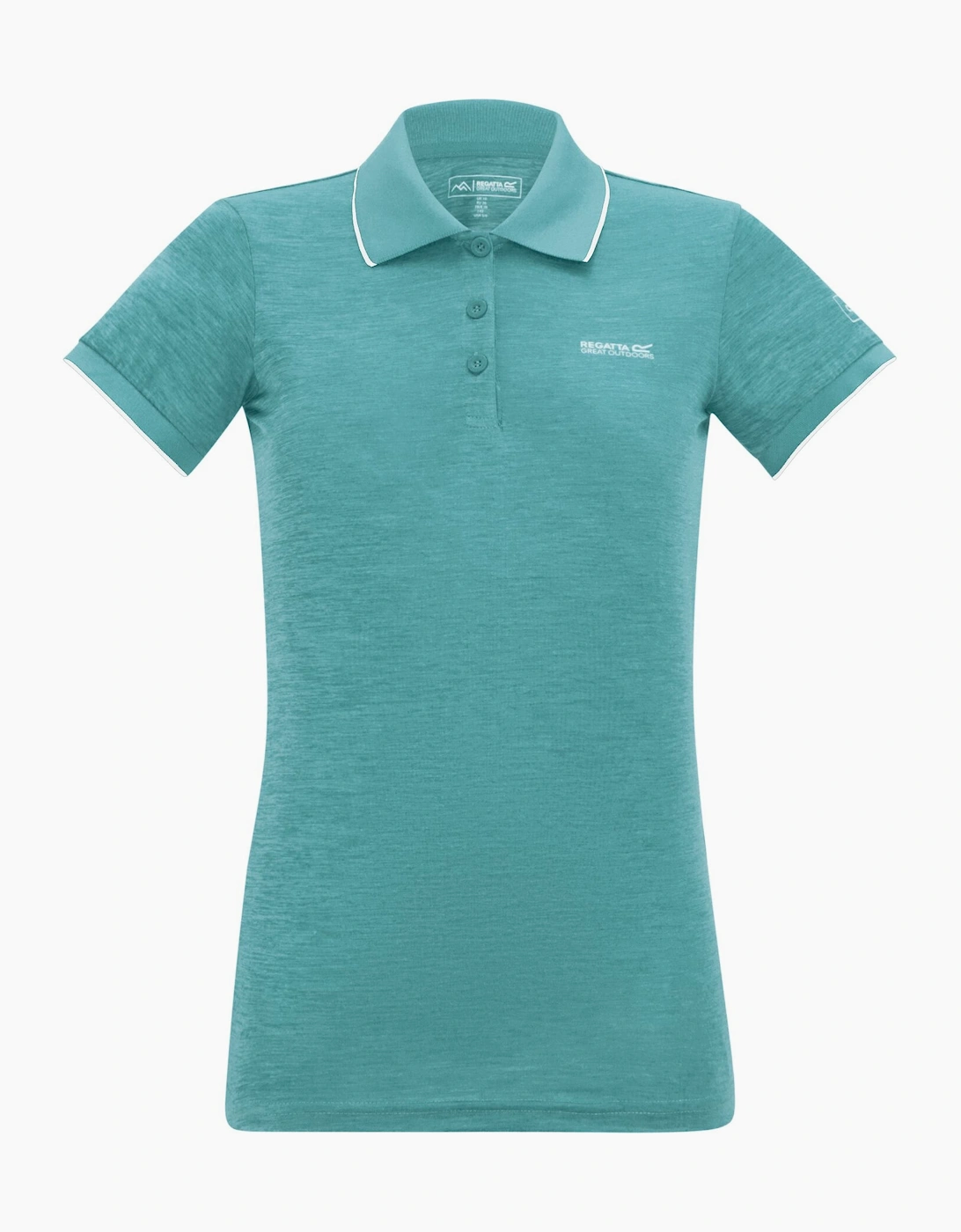 Regatta Women's Regatta Womens/Ladies Remex II Polo Neck T-Shirt - Blue