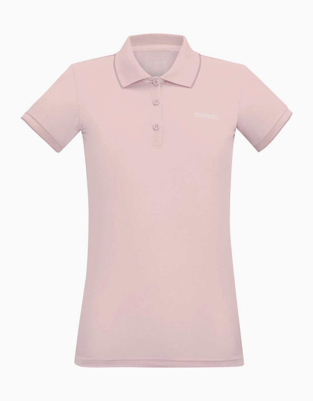 Womens/Ladies Remex II Polo Neck T-Shirt, 6 of 5