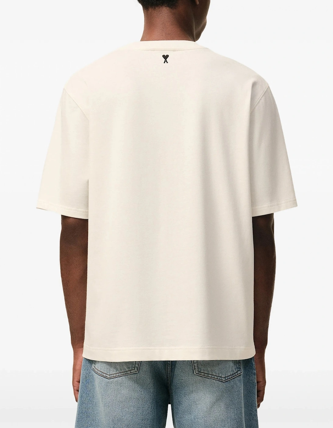 Boxy Fit Signature T-Shirt Cream
