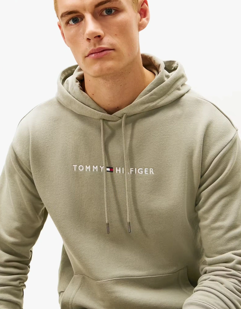 Tommy Hilfiger HOODIE Mens Drawstring Lounge Hoody Utility Sage