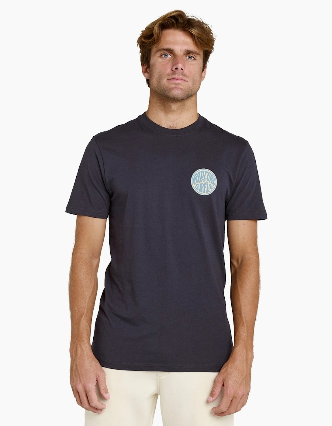 Rip Curl Mens Streamline Palmy Graphic Short Sleeve T-Shirt, 2 of 1