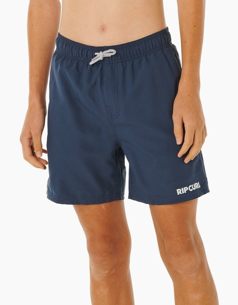 Rip Curl Kids Streamline Offset Volly Boardshorts