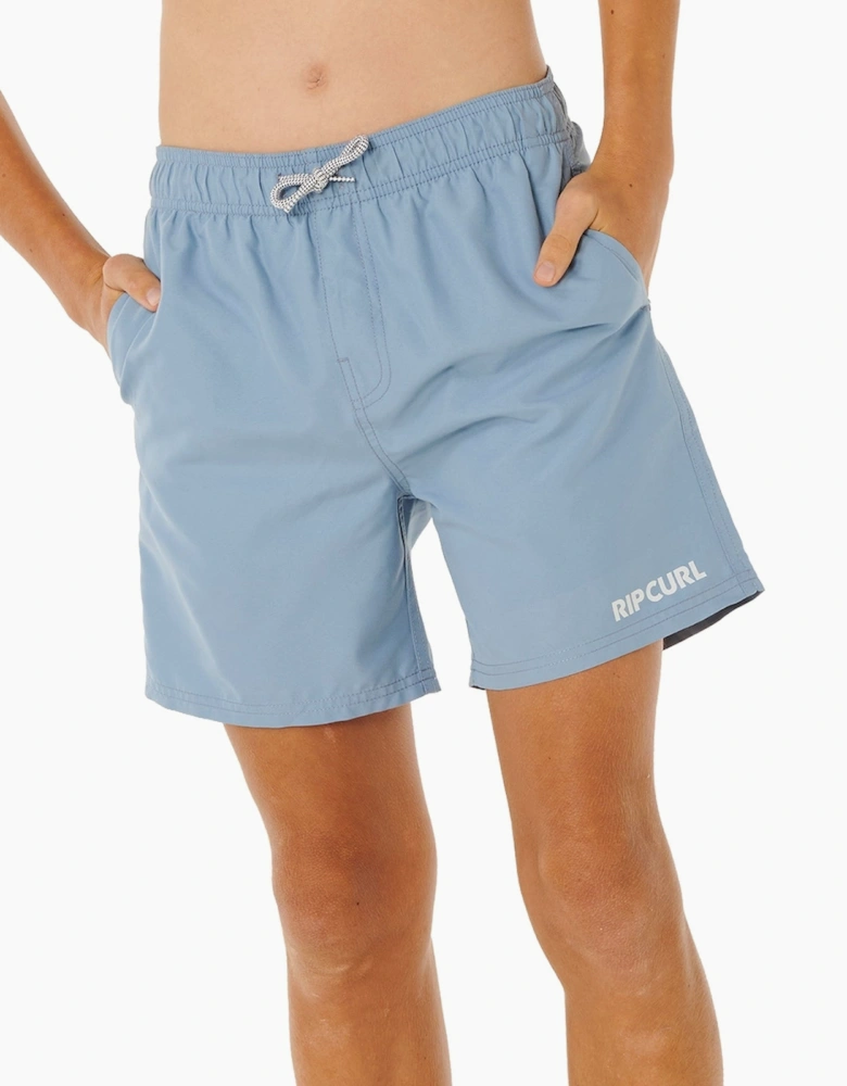 Rip Curl Kids Streamline Offset Volly Boardshorts