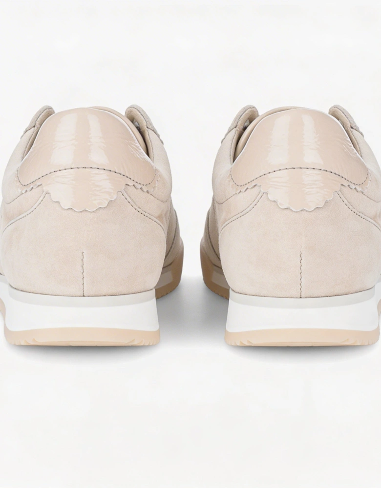 NOVICE Womens Court Trainers Cream