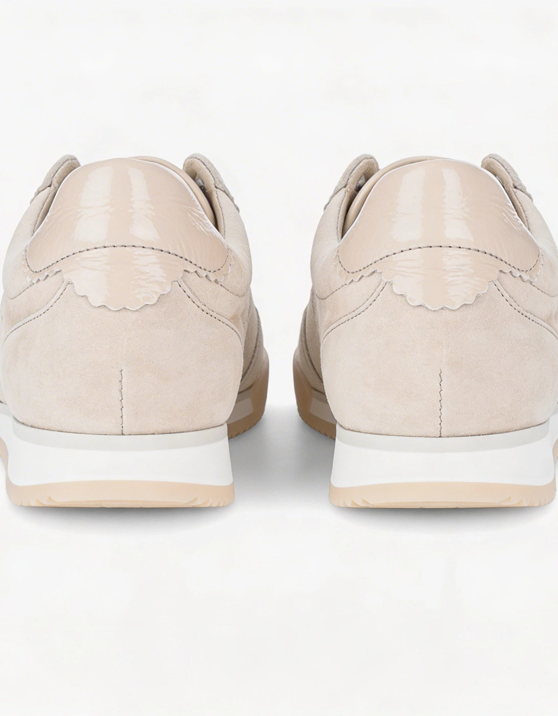 NOVICE Womens Court Trainers Cream