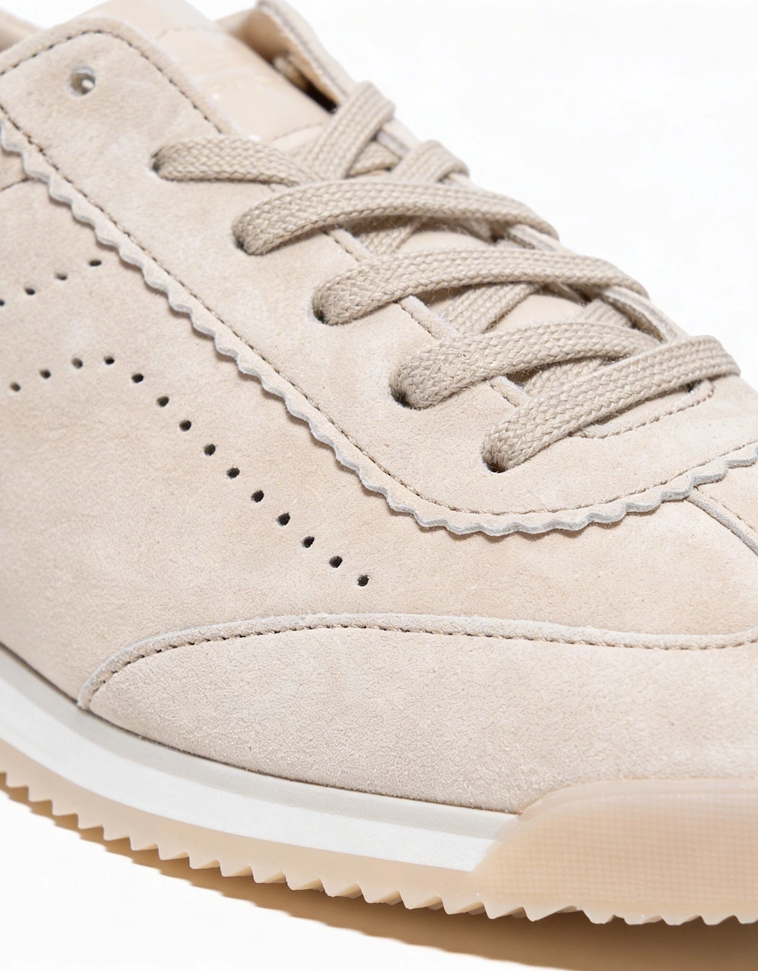 NOVICE Womens Court Trainers Cream