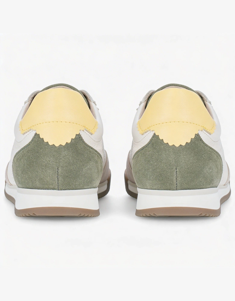 NOVICE Womens Court Trainers WHITE