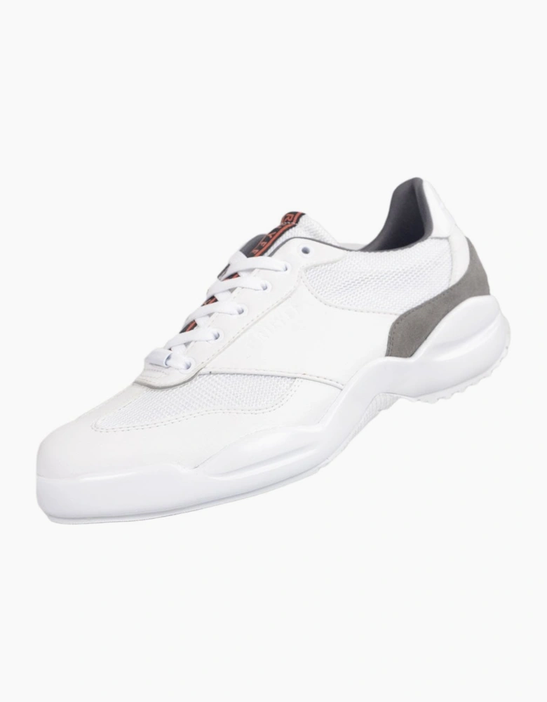 Liga Leather/Mesh White Trainer