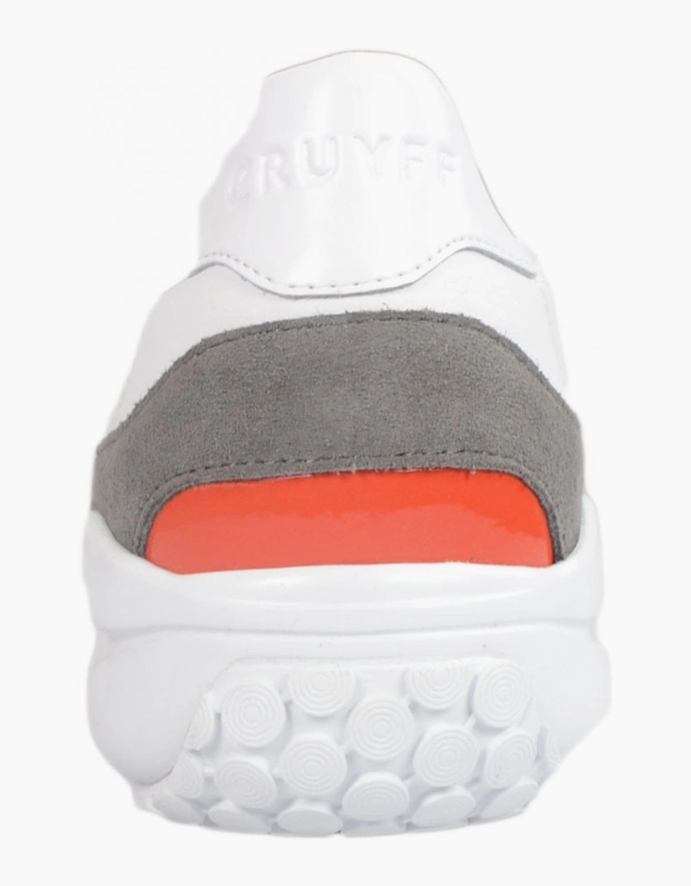 Liga Leather/Mesh White Trainer