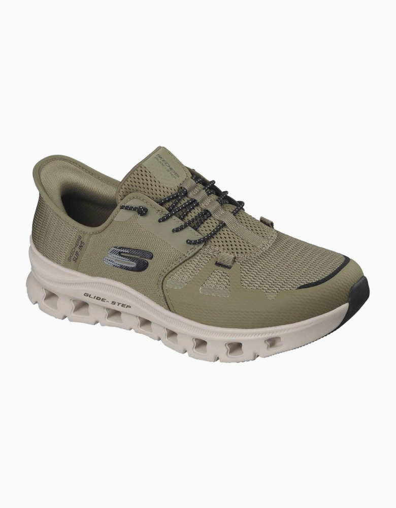 Glide-Step Pro Textile Men's Olive/Black Standard Trainers