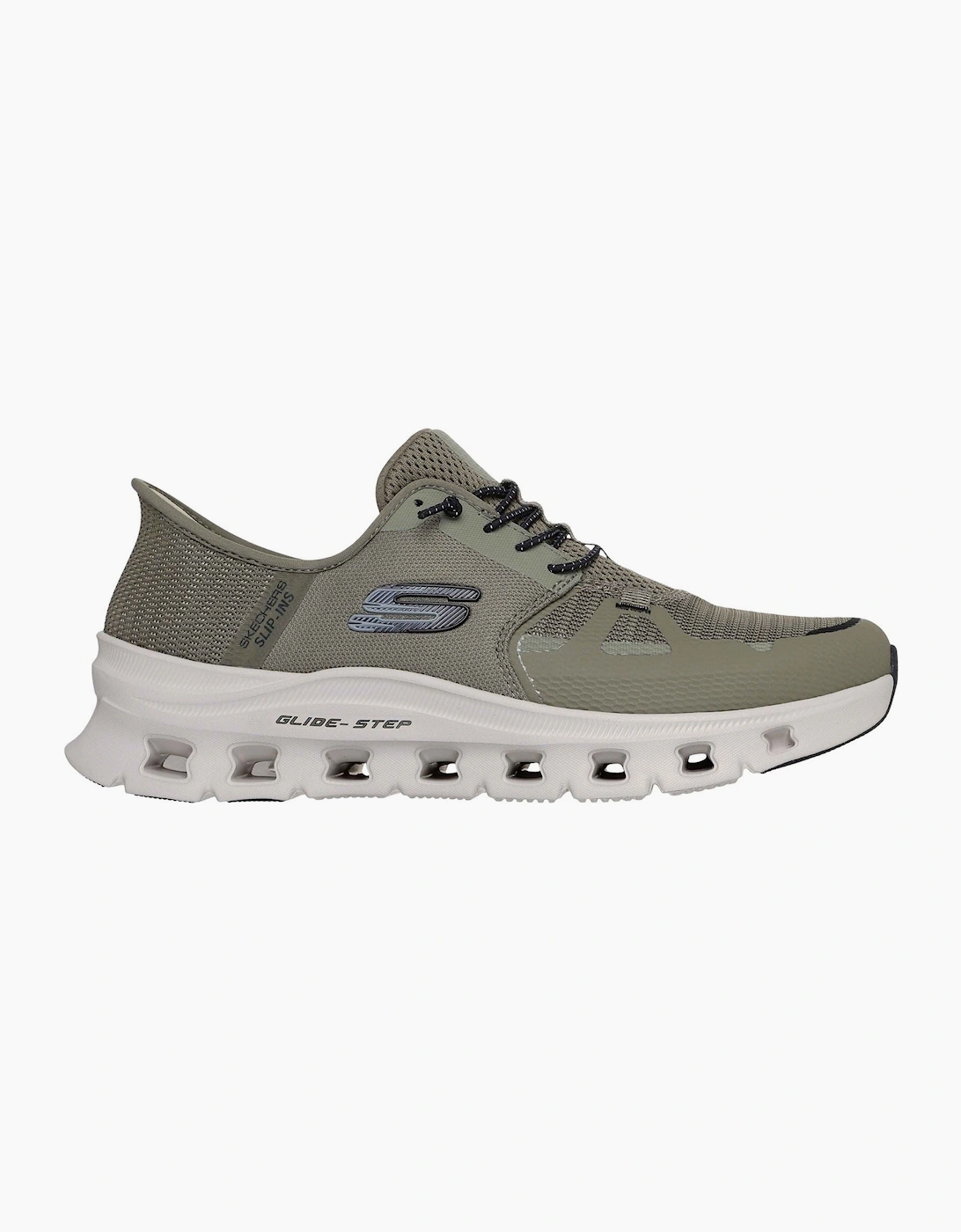 Glide-Step Pro Textile Men's Olive/Black Standard Trainers