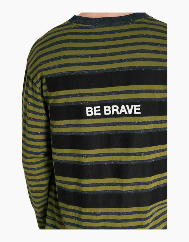 T HALO Mens T Shirt Crew Neck Casual Cotton Long Sleeve Summer Tees