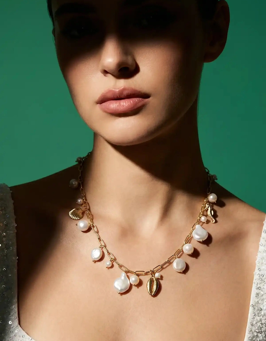 Pearl Prism Necklace