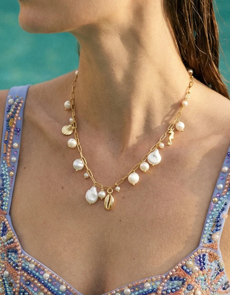 Pearl Prism Necklace