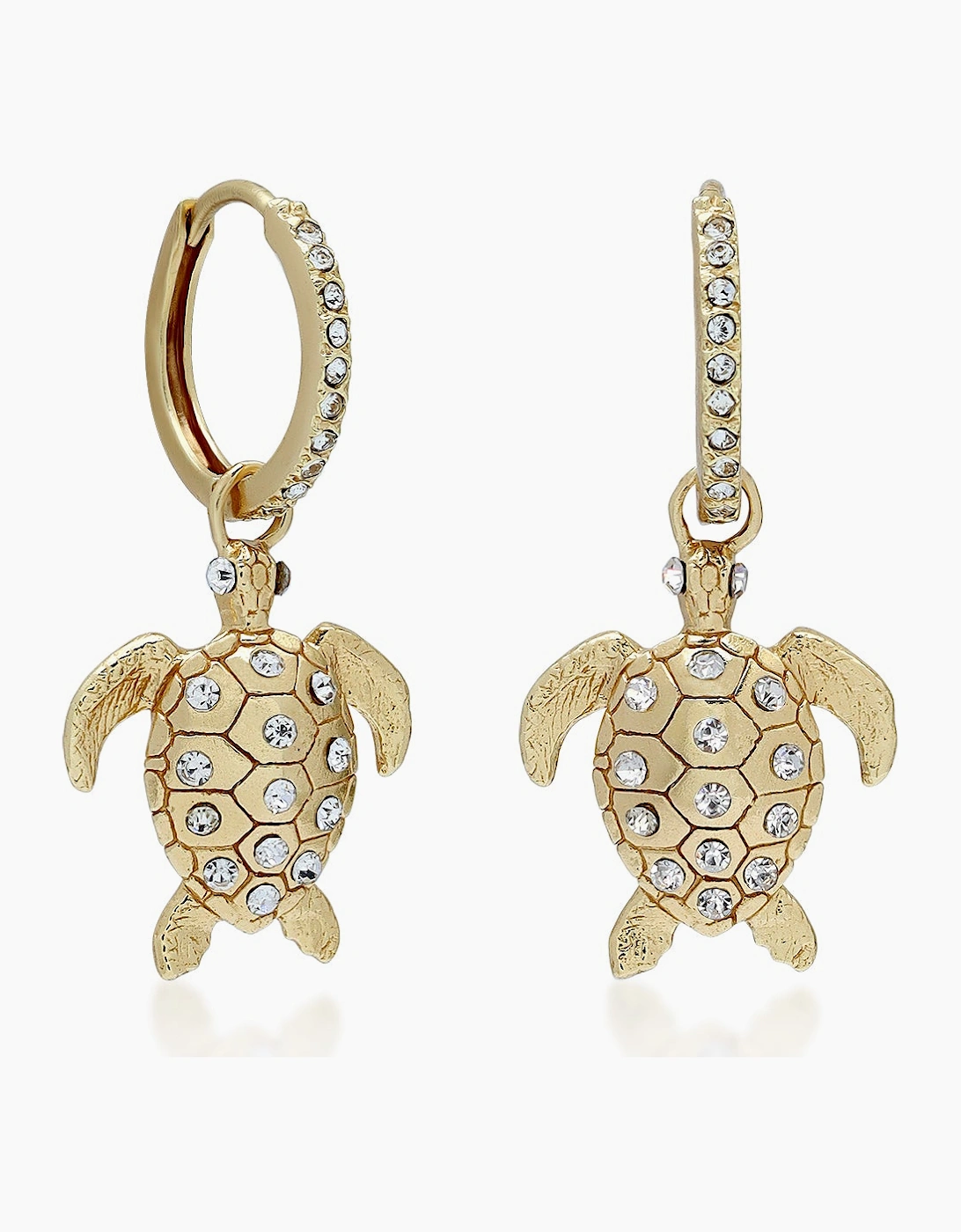 Sea Turtle Sparkle Hoops