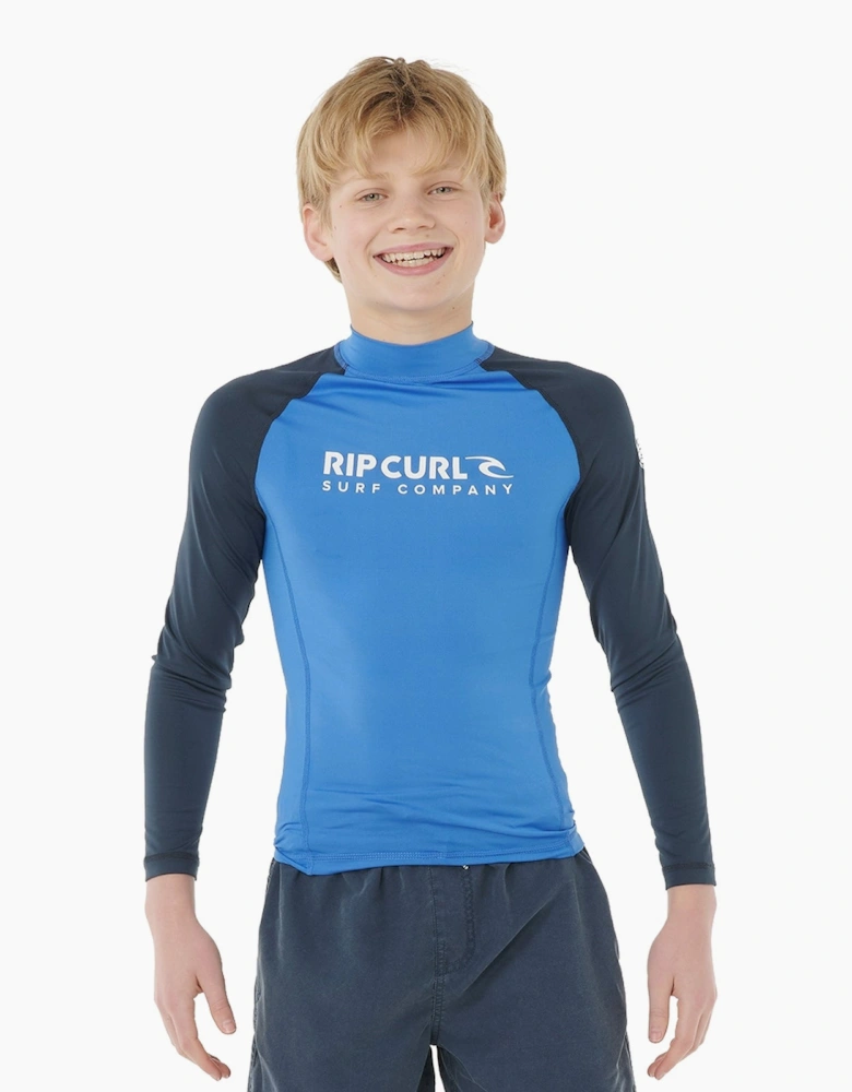 Rip Curl Kids Shock UPF Long Sleeve Rash Vest