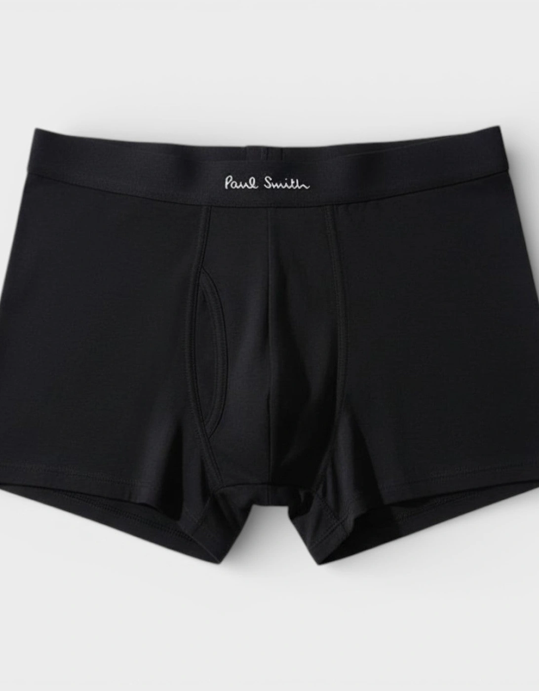 3-Pack Organic Cotton Stretch Boxers Trunk Black