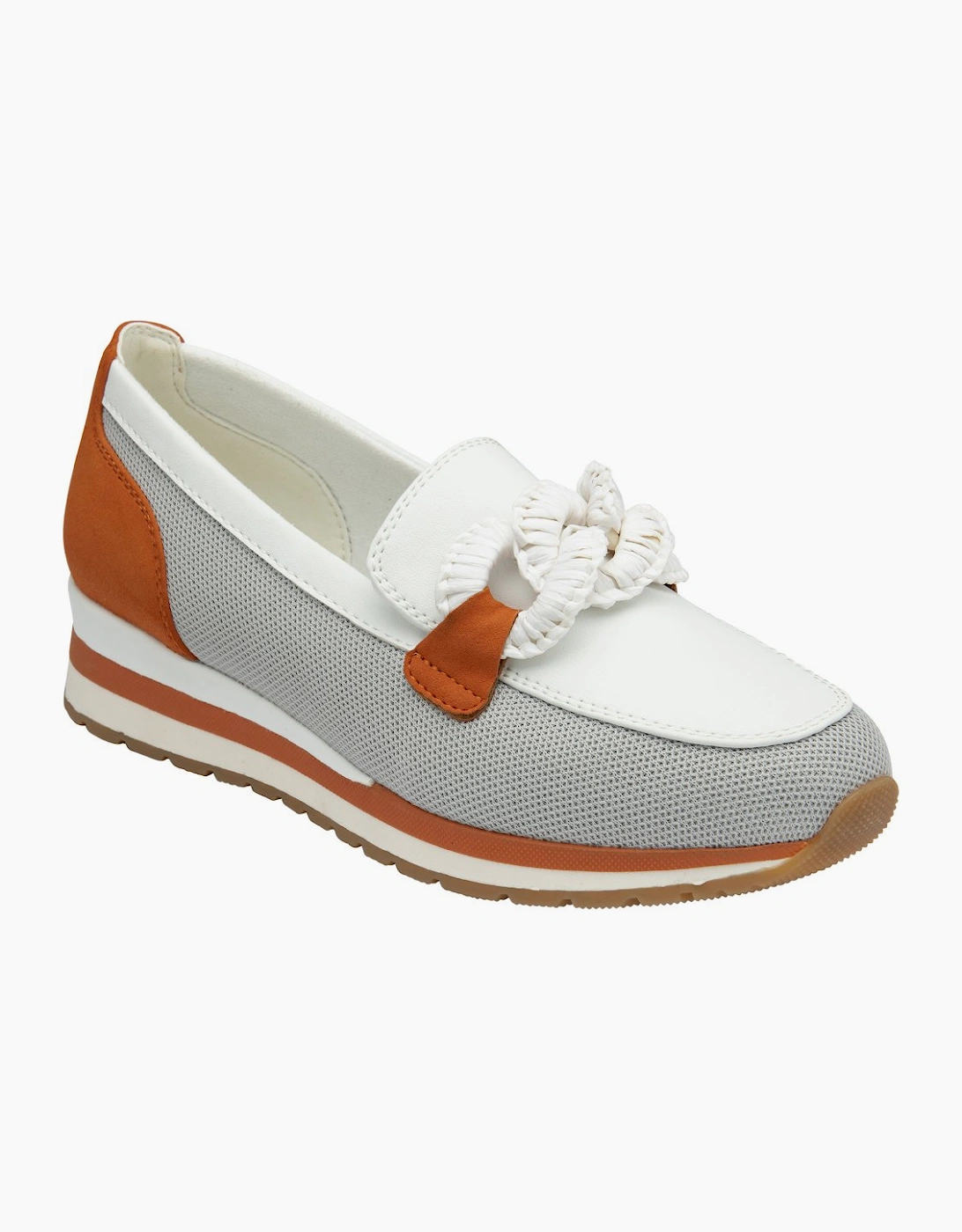 Lotus - Women's Loafers - Grey - Size: 6 / 39
