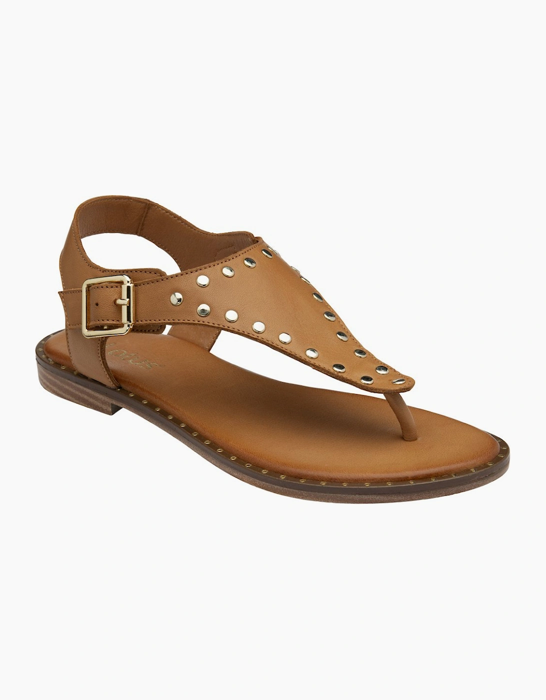 Lotus Women's Brown Juanita Toe Post Sandals - Size 8